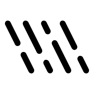 Rainy Light Fill Icon from Outlined Fill - Material Symbols Set