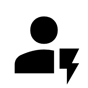 Recent Patient Fill Icon from Outlined Fill - Material Symbols Set