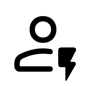 Recent Patient Icon from Rounded Line - Material Symbols Set