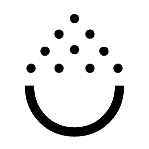 Salinity Icon from Outlined Line - Material Symbols Set