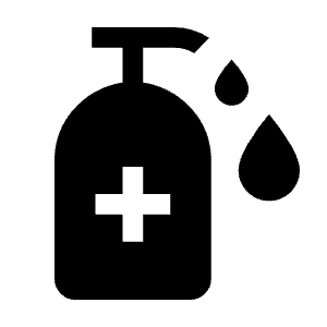 Sanitizer Fill Icon from Outlined Fill - Material Symbols Set