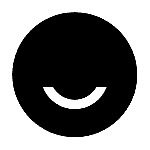 Sentiment No Eyes Fill Icon from Sharp Fill - Streamline Material Free Set