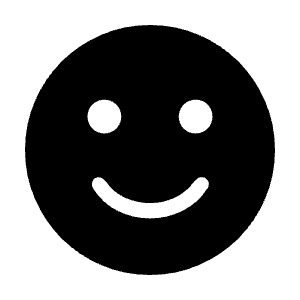 Sentiment Satisfied Fill Icon from Rounded Fill - Material Symbols Set