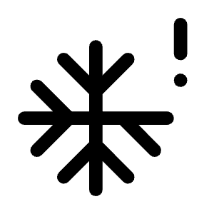 Severe Cold Icon from Rounded Line - Material Symbols Set