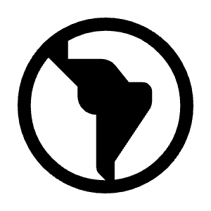 South America Fill Icon from Rounded Fill - Material Symbols Set