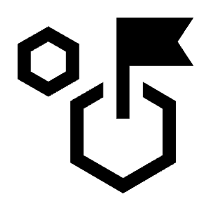 Strategy Icon from Sharp Line - Material Symbols Set
