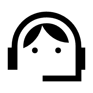 Support Agent Icon from Sharp Line - Material Symbols Set