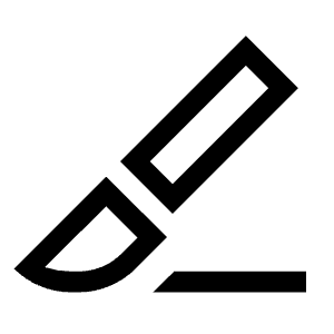 Surgical Icon from Sharp Line - Material Symbols Set