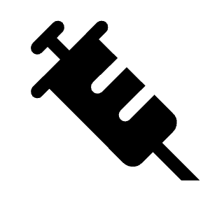 Syringe Fill Icon from Outlined Fill - Material Symbols Set