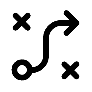 Tactic Fill Icon from Rounded Fill - Material Symbols Set