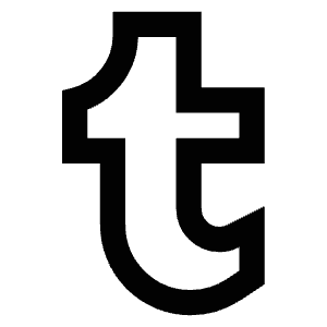 Tumblr Icon from Atlas Line Set