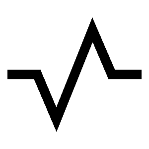 Vital Signs Fill Icon from Sharp Fill - Material Symbols Set