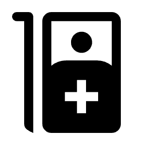 Ward Fill Icon from Outlined Fill - Material Symbols Set