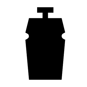 Water Bottle Fill Icon from Sharp Fill - Material Symbols Set