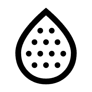 Water Do Icon from Sharp Line - Material Symbols Set
