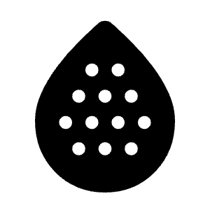 Water Do Fill Icon from Rounded Fill - Material Symbols Set