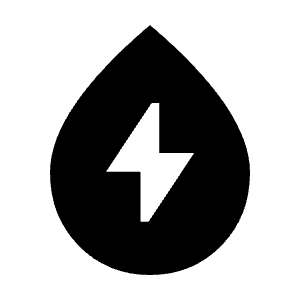 Water Ec Fill Icon from Sharp Fill - Material Symbols Set