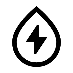 Water Ec Icon from Outlined Line - Material Symbols Set
