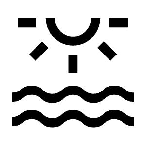 Water Lux Icon from Outlined Line - Material Symbols Set