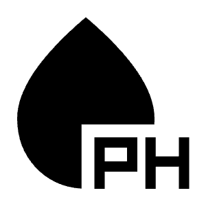 Water Ph Fill Icon from Sharp Fill - Material Symbols Set