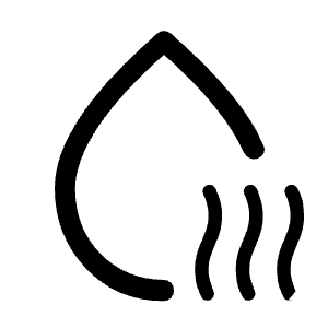Water Voc Icon from Rounded Line - Material Symbols Set