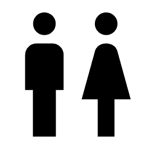 Wc Icon from Outlined Line - Material Symbols Set