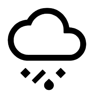 Weather Mix Icon from Outlined Line - Material Symbols Set