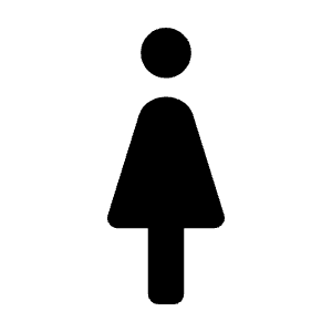 Woman 2 Icon from Rounded Line - Material Symbols Set