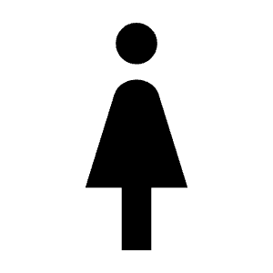 Woman 2 Icon from Outlined Line - Material Symbols Set