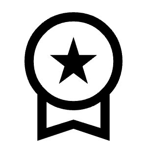 Workspace Premium Icon from Outlined Line - Material Symbols Set