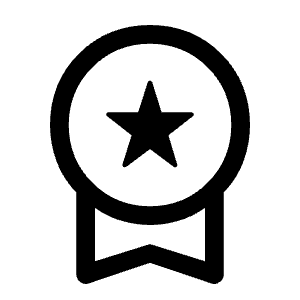 Workspace Premium Icon from Rounded Line - Material Symbols Set