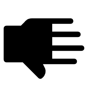 Wrist Fill Icon from Rounded Fill - Material Symbols Set