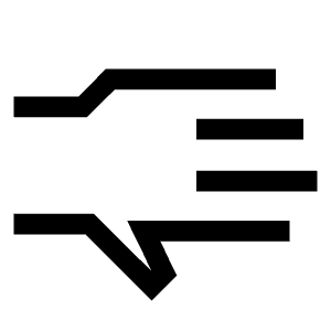 Wrist Icon from Sharp Line - Material Symbols Set