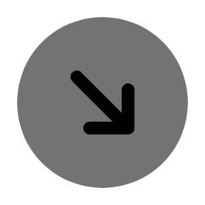 Round Arrow Right Down Icon from Solar Bold Duotone Set
