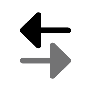 Sort Horizontal Icon from Solar Bold Duotone Set