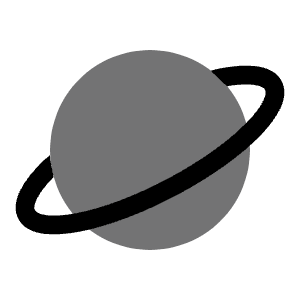 Planet Icon from Solar Bold Duotone Set