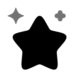 Stars Minimalistic Icon from Solar Bold Duotone Set