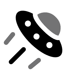 UFO 6 Icon from Solar Bold Duotone Set