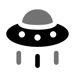 UFO 7 Icon from Solar Bold Duotone Set