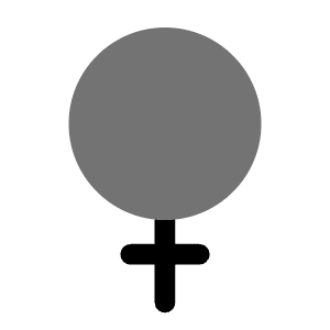 Women Icon from Solar Bold Duotone Set