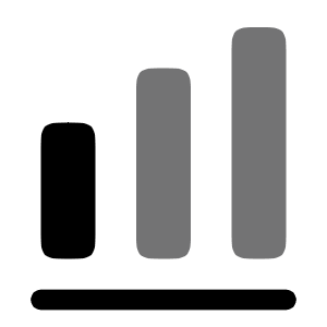 Chart 4 Icon from Solar Bold Duotone Set