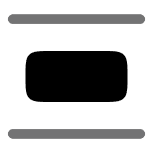 Align Vertical Spacing Icon from Solar Bold Duotone Set