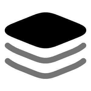 Layers Minimalistic Icon from Solar Bold Duotone Set