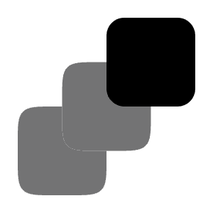 Three Squares Icon from Solar Bold Duotone Set