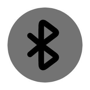 Bluetooth Circle Icon from Solar Bold Duotone Set