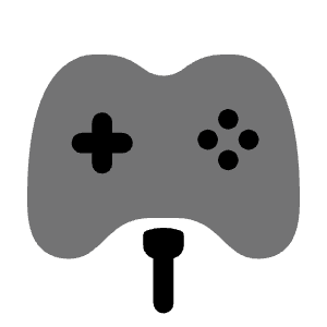 Gamepad Charge Icon from Solar Bold Duotone Set