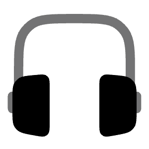 Headphones Square Icon from Solar Bold Duotone Set