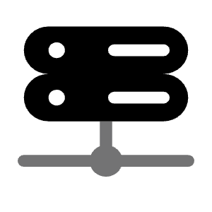 Server Path Icon from Solar Bold Duotone Set