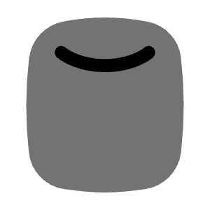 Smart Speaker Minimalistic Icon from Solar Bold Duotone Set