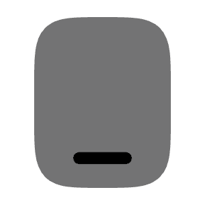 Smartphone Icon from Solar Bold Duotone Set